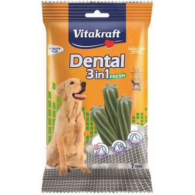 Przysmak dla psa Dental 3w1 Fresh M 180 g Vitakraft