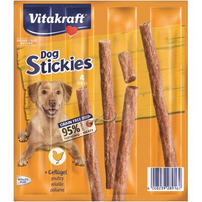Przysmak dla psa Dog Stickies drób 4x11 g Vitakraft