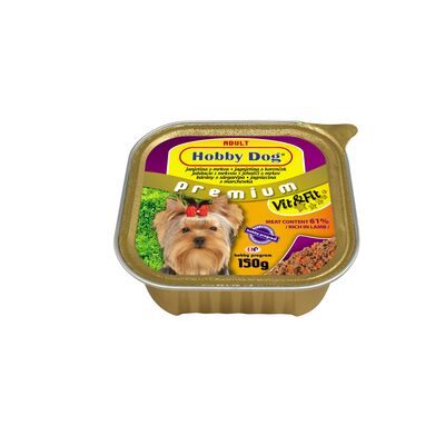 Karma dla psów Hobby Dog jagnięcina marchew 150 g Vitakraft