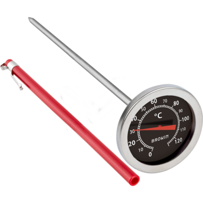 Termometr do wędzarni 0°C +120°C 210 mm