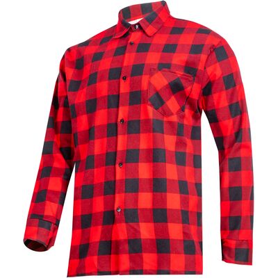 Koszula flanelowa 120g/M2 2XL czerwona LAHTI