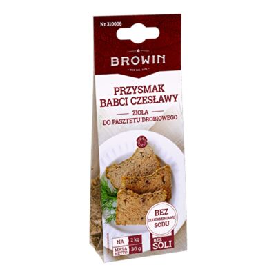 Zioła do pasztetu Przysmak Babci Czesławy 30 g Browin