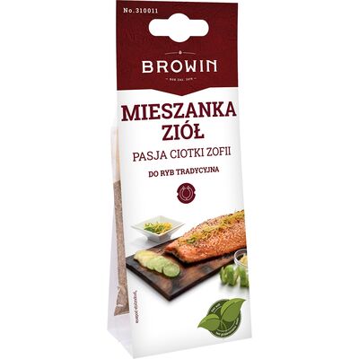 Tradycyjne zioła do ryb Pasja Ciotki Zofii 23,2 g Browin