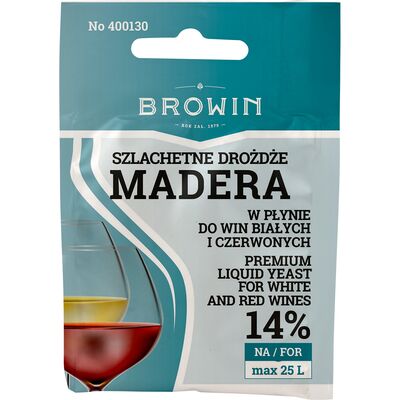 Drożdże do wina Madera 20 ml Browin