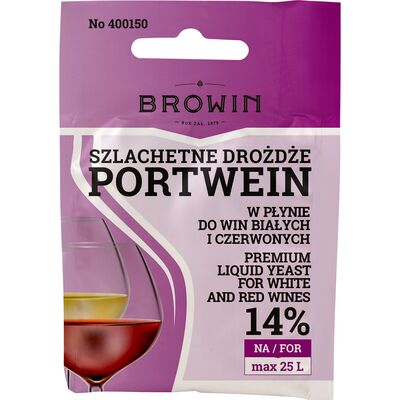 Drożdże winiarskie Portwein 20 ml Browin