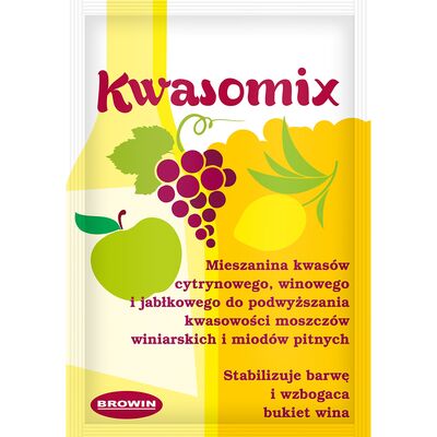 Regulator kwasowości Kwasomix 15 g Browin