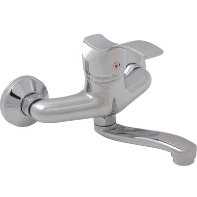 Bateria umywalkowa ścienna ARGO BKA 050D chrom Kuchinox