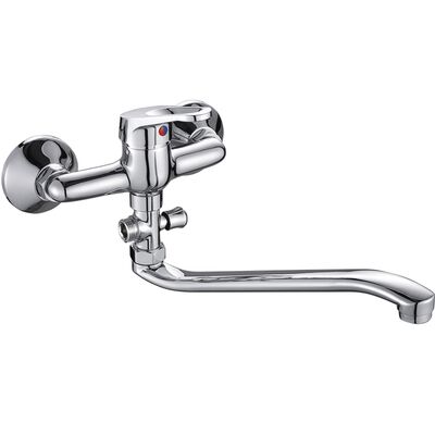 Bateria wannowa z ruchomą wylewką GRACE BKY 01FD chrom Kuchinox