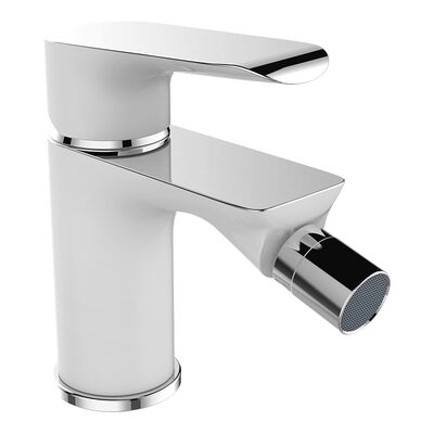 Bateria bidetowa ALEA BLE 622D chrom/biały Laveo