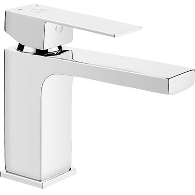 Bateria umywalkowa KVADRATO BLQ 022D chrom Laveo