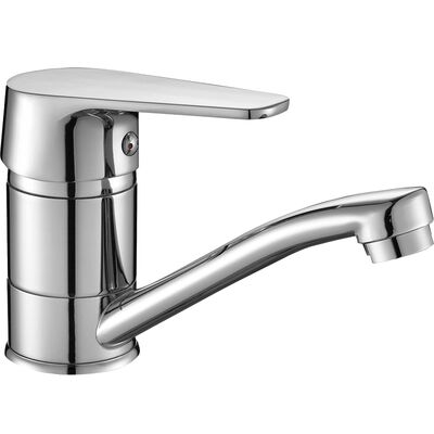 Bateria umywalkowa z ruchomą wylewką LUGA BQL 026D chrom Kuchinox