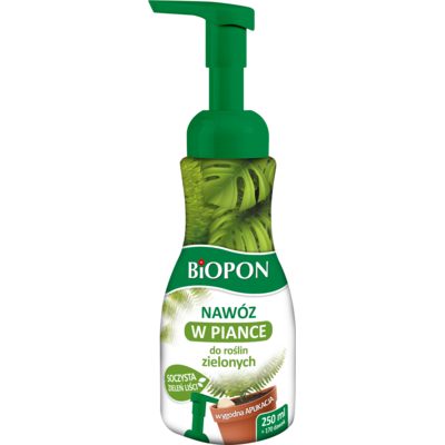 Nawóz w piance do roślin zielonych 0,25 l Bopon