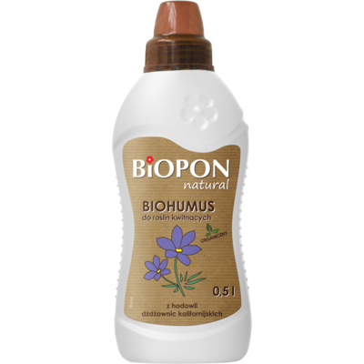 Biohumus do roślin kwitnących płyn 0,5 l BOPON