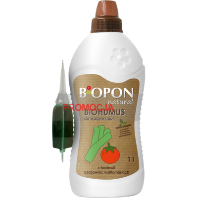 Biohumus do warzyw i ziół płyn 1 l BOPON