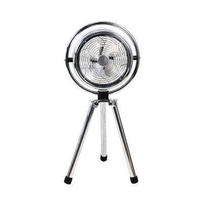 Wentylator podłogowy chrom Ø20 cm