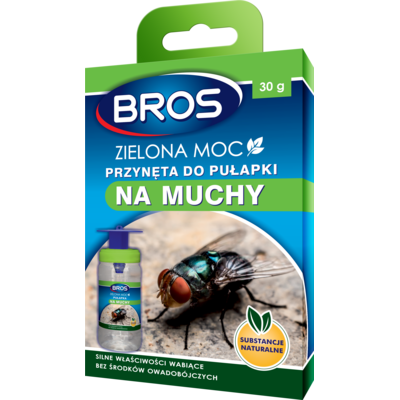 Przynęta do pułapki na muchy Zielona Moc 30 g BROS