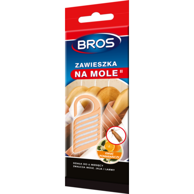 Zawieszka na mole kwiat pomarańczy BROS