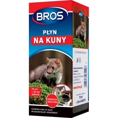 Płyn na kuny 70 ml + 30 ml BROS