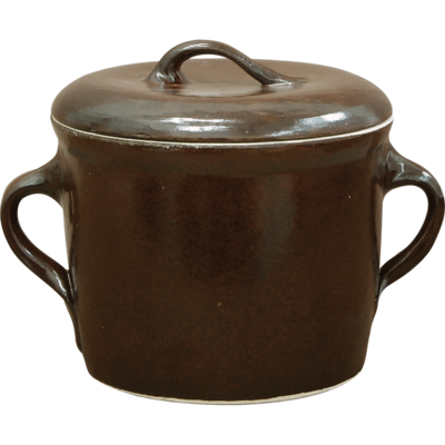 Kamionka - garnek 1,8l prosty  z pokrywką
