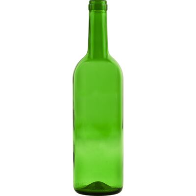Butelka na wino Bordeaux zielona 750 ml Browin