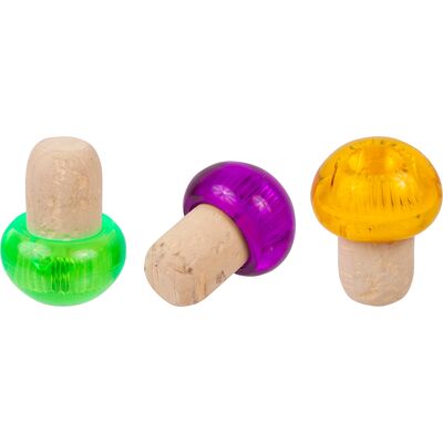 Korek ozdobny Kryształek Ø19 mm 3 sztuki Browin