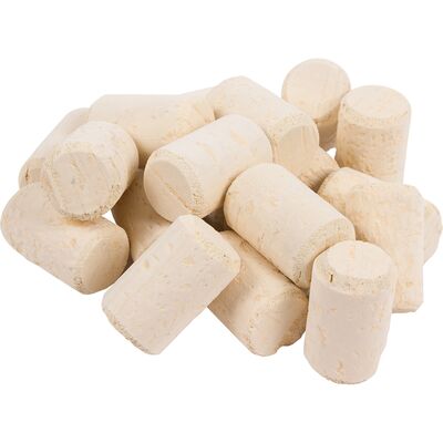 Korek naturalny walcowy 24 x 38 mm kolmatyzowany 20 sztuk Browin