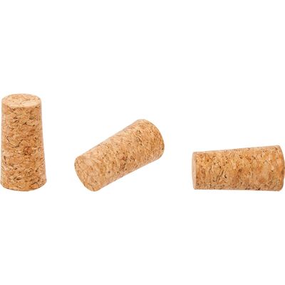 Korek naturalny stożkowy 16 x 21 mm aglomerowany 20 sztuk Browin