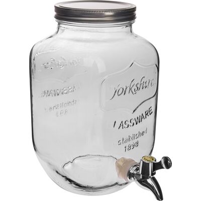 Słój Lemoniadolandia biały, 4 l