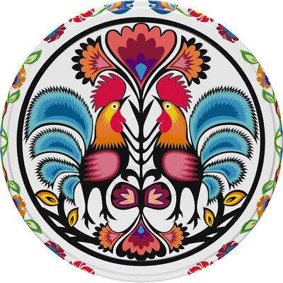 Zakrętka Ø66 mm folk 10 sztuk Browin