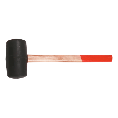 Młotek gumowy 55 mm / 320 g, trzonek drewniany Top Tools