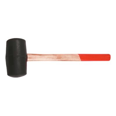Młotek gumowy 60mm / 400 g, trzonek drewniany Top Tools