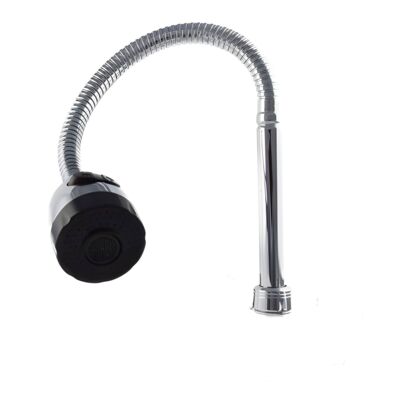 Wylewka 1/2" elastyczna 50 cm srebrny Akces