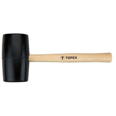 Młotek gumowy 72 mm / 900 g, trzonek drewniany TOPEX