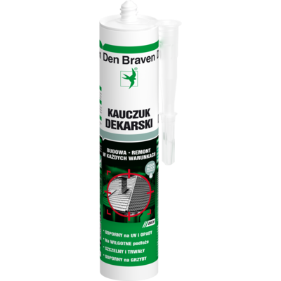 Kauczuk dekarski Rubber-Seal brązowy 300 ml