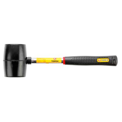 Młotek gumowy 450 g, trzonek metalowy TOPEX