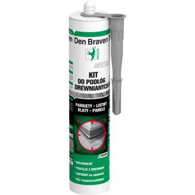 Kit do parkietu Parquet Seal szary 300 ml