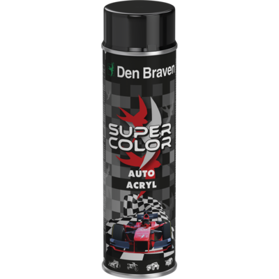 Lakier motoryzacyjny akrylowy czarny połysk 400 ml