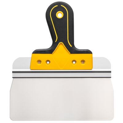 Szpachla trapezowa 17 cm stal nierdzewna rączka 2K HARDY
