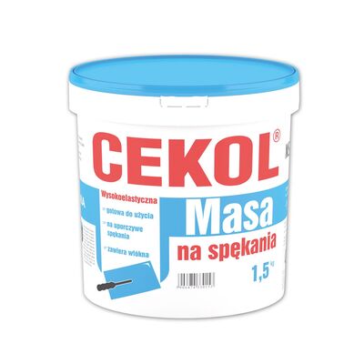 Masa na spękania MS-01 1,5 kg CEKOL