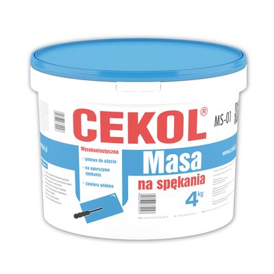 Masa na spękania MS-01 4 kg CEKOL