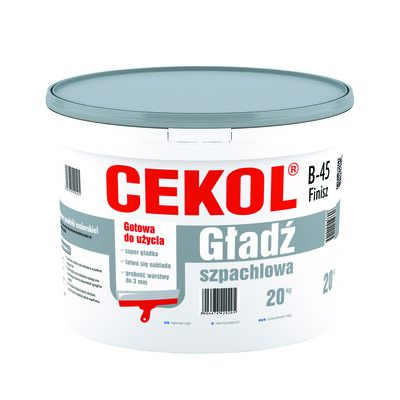 Gładź szpachlowa B-45 Finisz 20 kg CEKOL