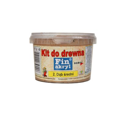 Kit do drewna 1 kg dąb średni FINAKRYL