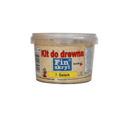 Kit do drewna 1 kg świerk FINAKRYL