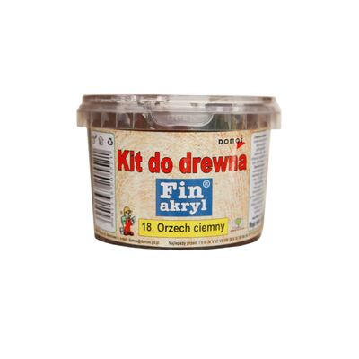 Kit do drewna 1 kg orzech ciemny FINAKRYL