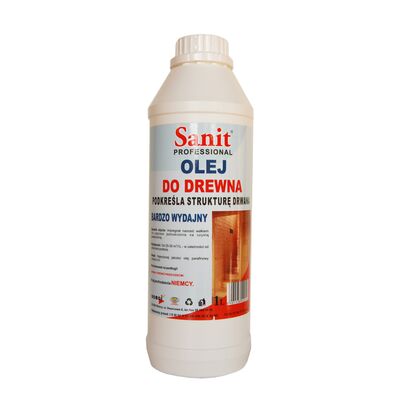 Olej do drewna 1 l Sanit
