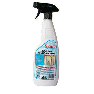 Mleczko czyszczące Czysta kabina prysznicowa 500 ml Sanit