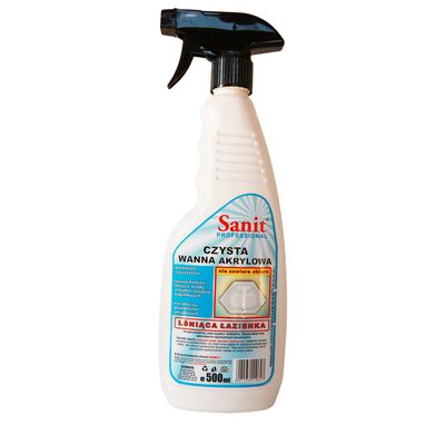 Mleczko czyszczące Czysta wanna i brodziki akrylowe 500 ml Sanit