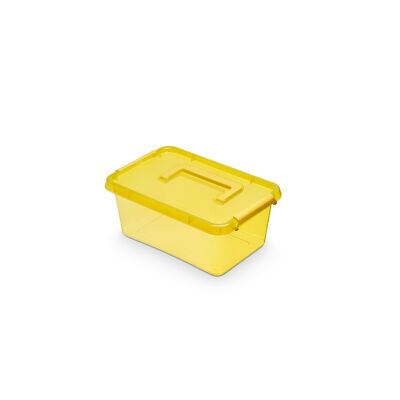 Pojemnik z rączką ColorBox 4,5 l żółty Orplast