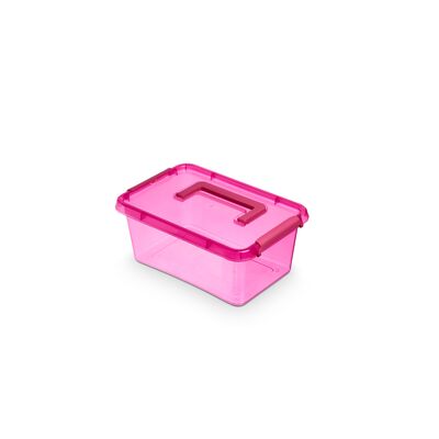 Pojemnik z rączką ColorBox 4,5 l różowy Orplast
