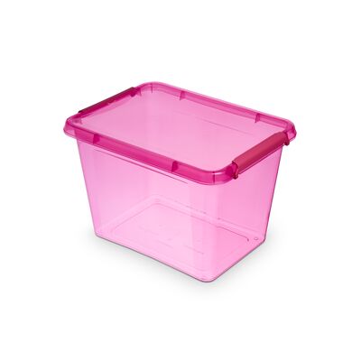 Pojemnik ColorBox 19 l różowy Orplast